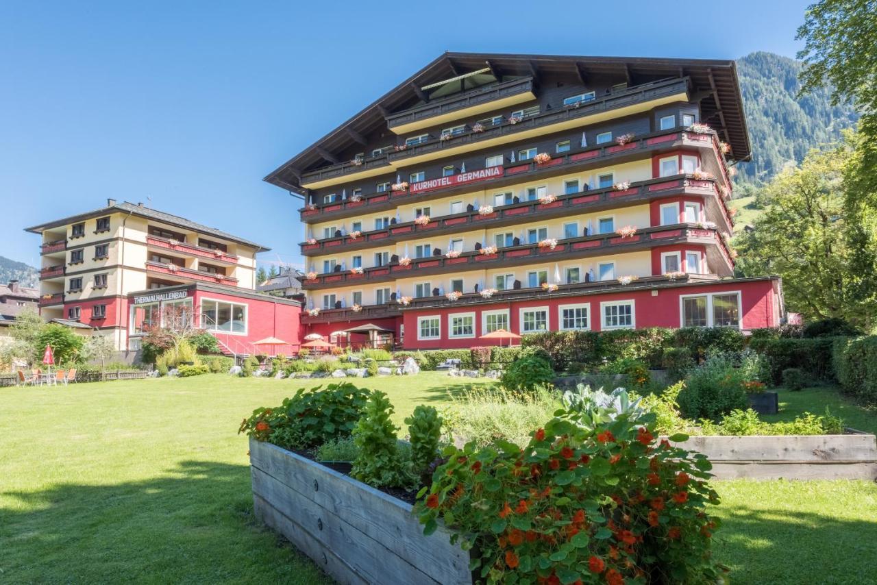 Hotel Germania Gastein - Ganzjaehrig Inklusive Alpentherme Gastein & Sommersaison Inklusive Gasteiner Bergbahnen Bad Hofgastein Luaran gambar